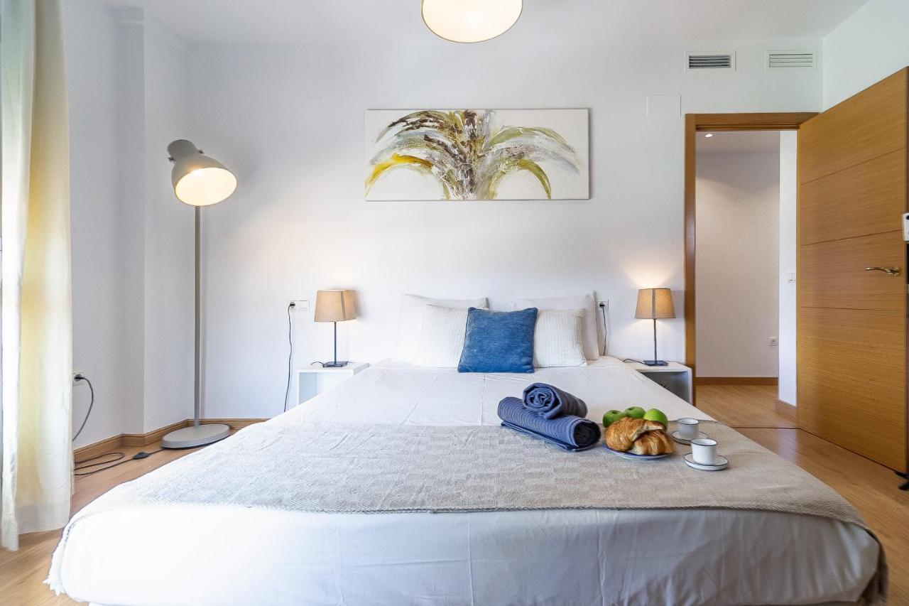 Modern Beach Apartment Valparaiso With Parking Малага Екстер'єр фото